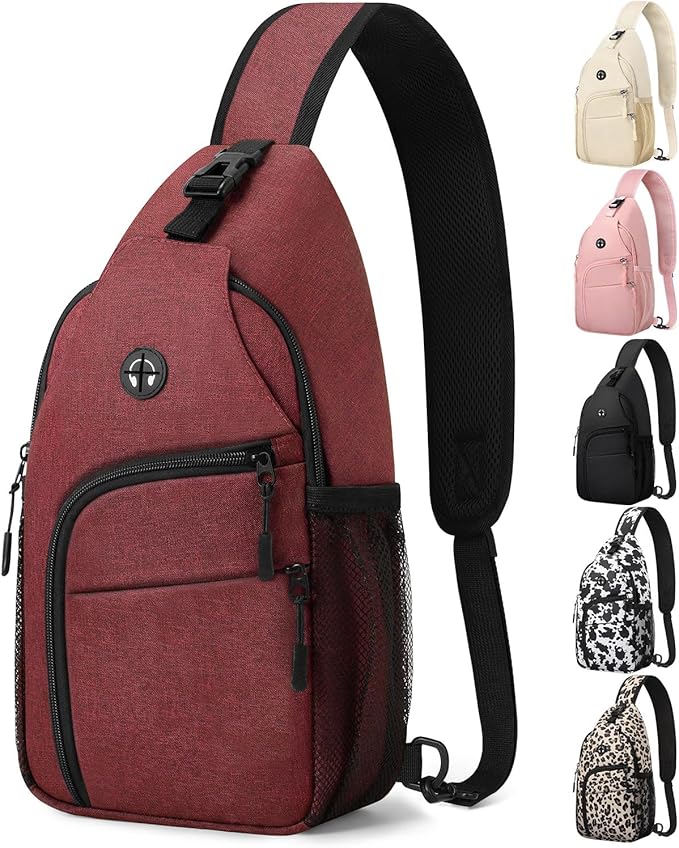 Pritent Crossbody Bags for Women Man Waterproof Sling Bag Backpack Trendy by Pritent