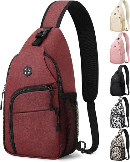 Pritent Crossbody Bags for Women Man Waterproof Sling Bag Backpack Trendy by Pritent