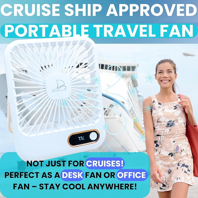 Cruise Fan Cabin Approved Carnival & Royal Carribbean Essentials - Image 2