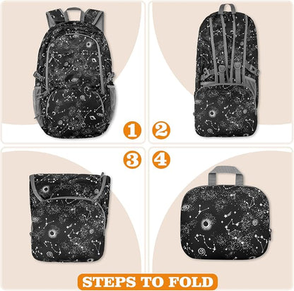 ZOMAKE Lightweight Packable Backpack 30L, Foldable Hiking Backpacks Water - Image 6