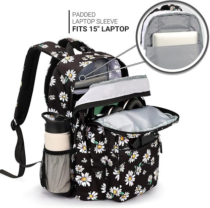 ZORFIN 26L Backpack for College, and Travel: Water Resistant Bookbag - Image 4
