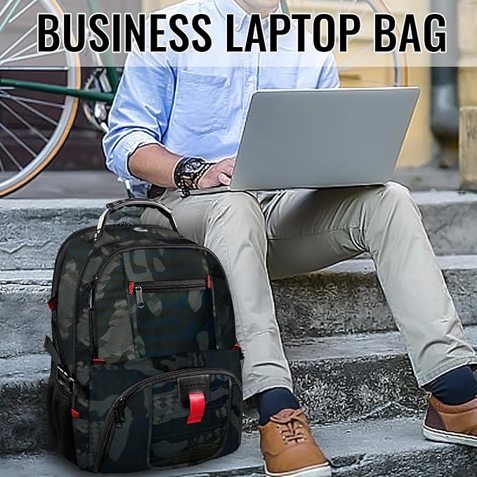 YOREPEK Large Backpack for Men, Extra Large Laptop Backpacks for Men Women - Image 4
