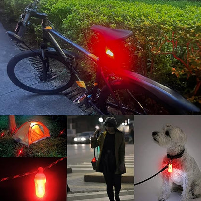 USB Mini LED Lantern, 2 Pack Waterproof EDC Keychain LED Flashlight - Image 8