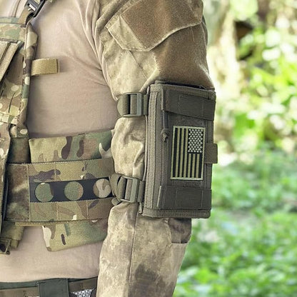 Tactical Arm Sleeve Map Pouch Case Documets Holder Wrist Case Wrist Map Holder - Image 7