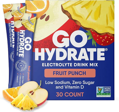 GoHydrate Instant Hydration Powder Packets by GoHydrate