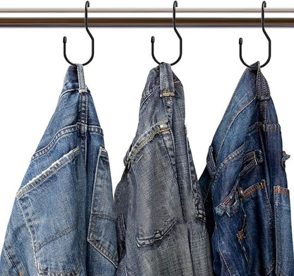 24-Pack Purse Hangers for Closet, Large 5-inch Twist Design Hooks for Bags - Image 7