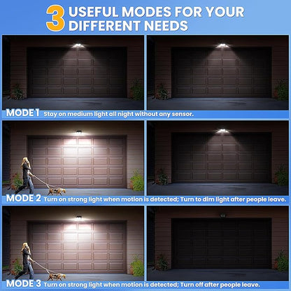 Solar Motion Sensor Outdoor Lights, Super Bright Solar Lights Outdoor Waterproof - Image 5