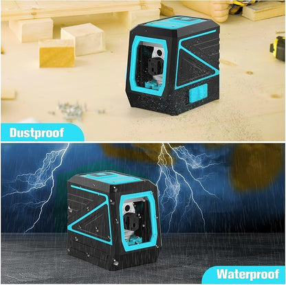 Laser Level with Tripod, 100 feet Green Cross Line Self Rotary Leveling Laser - Image 3