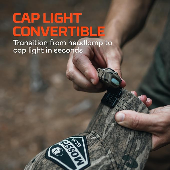 NEBO MYCRO 450 Rechargeable Headlamp | 450 Lumens, 6 Light Modes, Water - Image 6