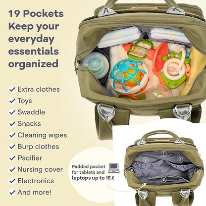 RUVALINO Diaper Bag Backpack - Image 4