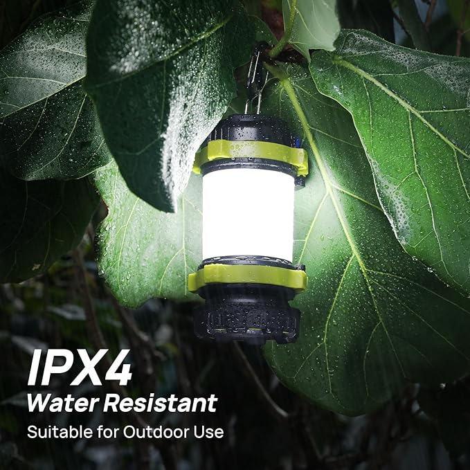 LED Camping Lantern Flashlight Rechargeable, Consciot Portable Torch - Image 6