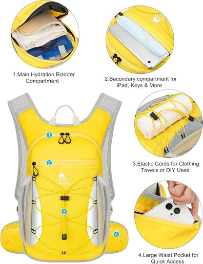 Hydration Backpack with 2L Water Bladder - Image 3