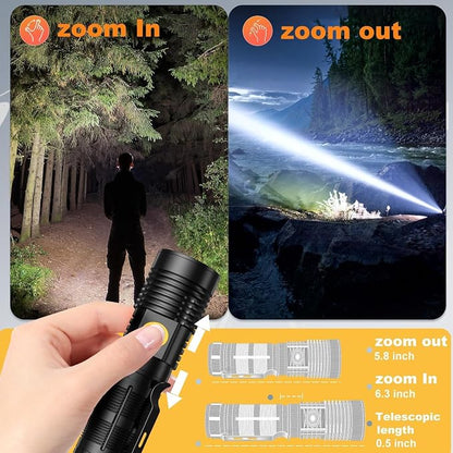 Hoxida Small Tactical Flashlights High Lumens - Image 5