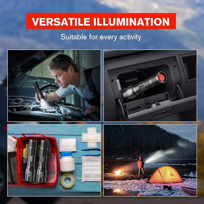 LETMY LED Tactical Flashlight S2000 - Image 7
