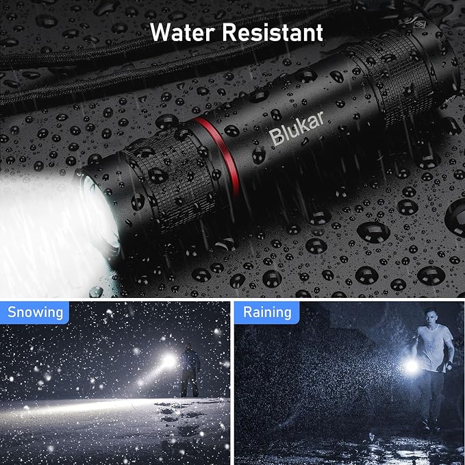 Blukar Flashlight Rechargeable, High Lumens Flashlight, Super Bright Small LED - Image 8