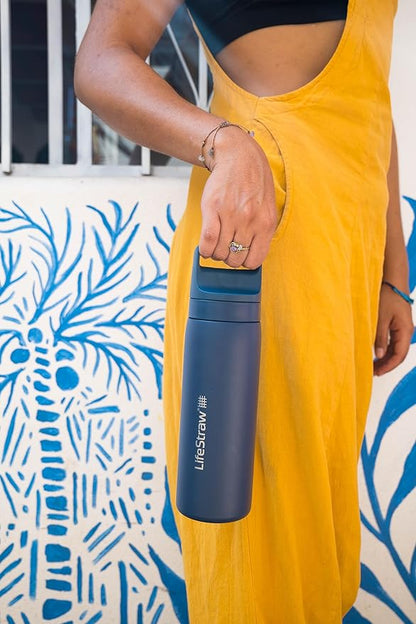 LifeStraw Go Series – Insulated Stainless Steel Water Filter Bottle - Image 6