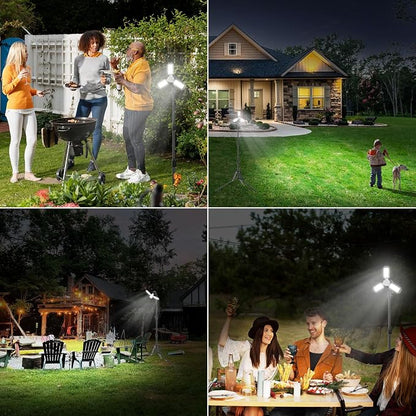 SANSI 300 Watt Equivalent LED Work Light, 3300LM 5000K Portable Camping Lights - Image 8