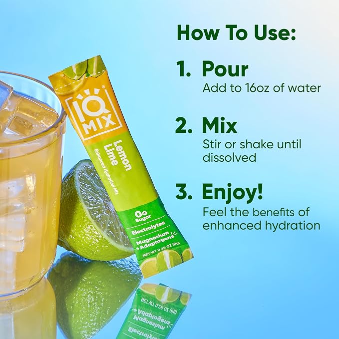 IQMIX Hydration Electrolyte Powder – 4-in-1 Formula - Image 6