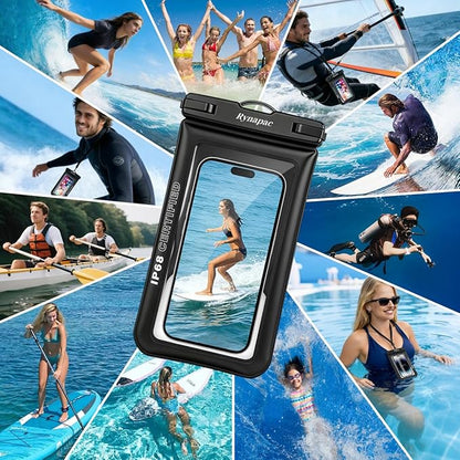 Waterproof Phone Pouch Floating 2 Pack, IP68 Waterproof Phone Case - Image 9