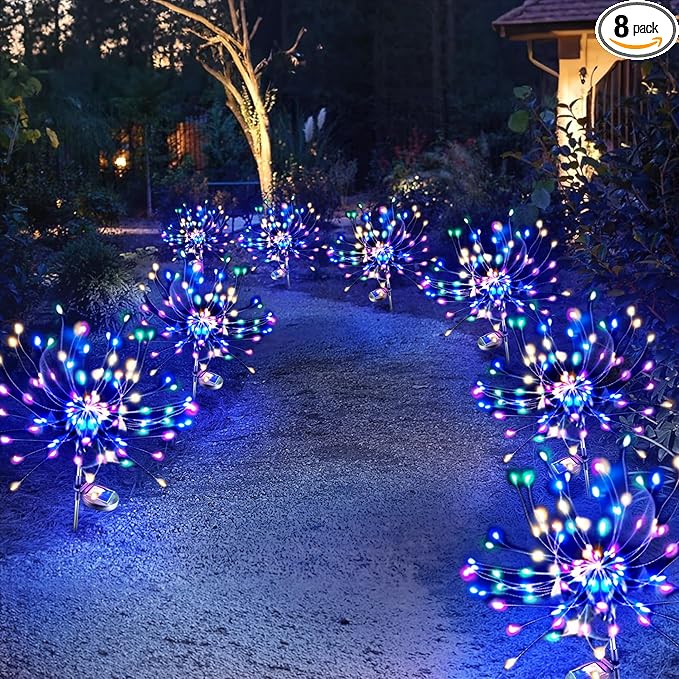 Anordsem Solar Lights Outdoor Waterproof: Garden Light Solar Powered by Anordsem