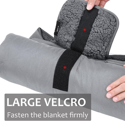 Tirrinia Large Waterproof Outdoor Blanket, Soft Warm Windproof Stadium Blanket - Image 3