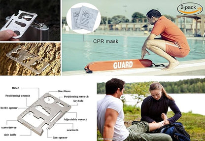 Compact First Aid Kit Designed for Family Emergency Care. Waterproof EVA Case - Image 6