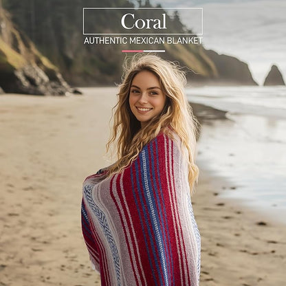 Hydration Nation Authentic Mexican Serape Blanket - Image 3