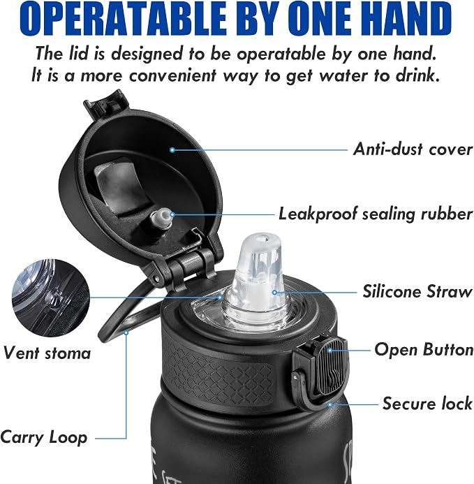 OLDLEY 12oz Kids Water Bottle, Stainless Steel Insulated Water Bottle - Image 2