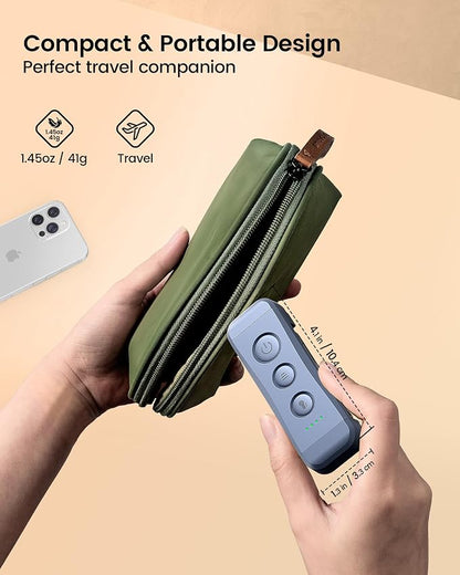 Glocusent USB Rechargeable Book Light, Portable Clip-on LED Reading Light - Image 6