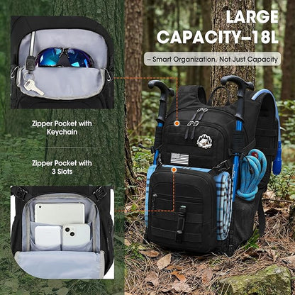 RAINSMORE Tactical Hydration Backpack 18L - Image 4