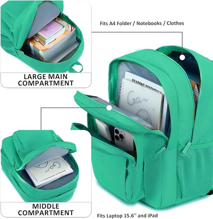 abshoo Classical Basic Travel Backpack - Image 2