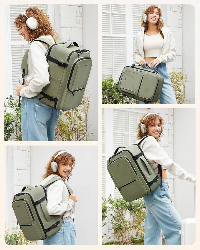 LOVEVOOK Travel Backpack for Women & Men, 50L Large Carry On Backpack Airline - Image 6