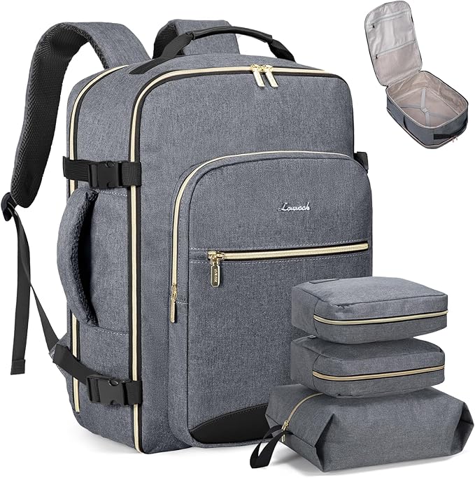 LOVEVOOK Travel Backpack for Women & Men 40L, Airline Approved Carry On by LOVEVOOK