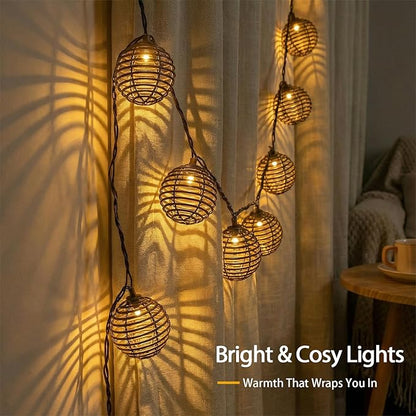Vigdur Patio String Lights Outdoor, Connectable Indoor String Light - Image 6