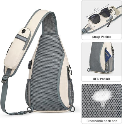 G4Free Sling Bag RFID Crossbody Sling Backpack - Image 6