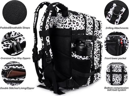 LHI Military Tactical Backpack for Men and Women 45L Army 3 Days Assault Pack - Image 4