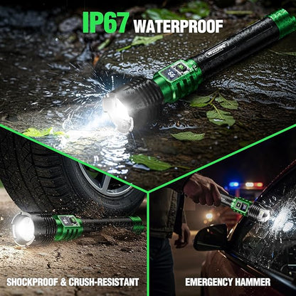 WdtPro Rechargeable LED Flashlights High Lumens, Super Bright 90000LM - Image 8
