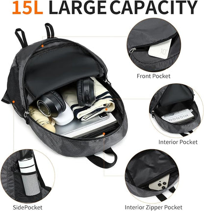 Small Hiking Backpack Travel Lightweight Hiking Packable Daypack - Image 4