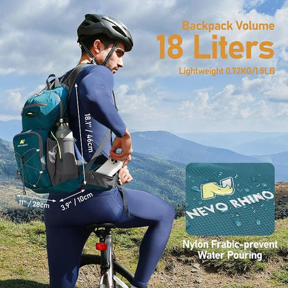 N NEVO RHINO Hydration Backpack, 18L Multipurpose Hiking Backpack - Image 2