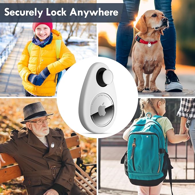 for Airtag Holder for Kids Hidden 2 Pack GPS Tracker Case, Anti-Removal - Image 7