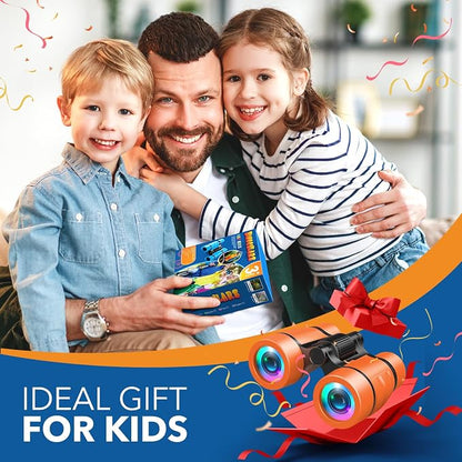 3-8 Year Old Boy Girl Toys: LET'S GO! Shockproof Binoculars - Image 7