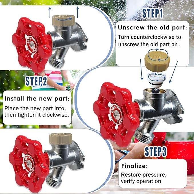 Outdoor Faucets Repair Kit, ASSE 1019-A Water Hose of Home Improvement - Image 6