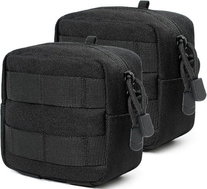 2 Pack Mini Tactical Molle Compact Ammo Pouch by Katadem