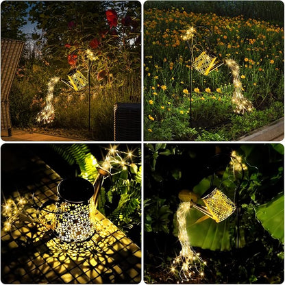 SRNPMIU Solar Watering Can Light, Solar Outdoor Decorative, Garden Decor Lights - Image 6