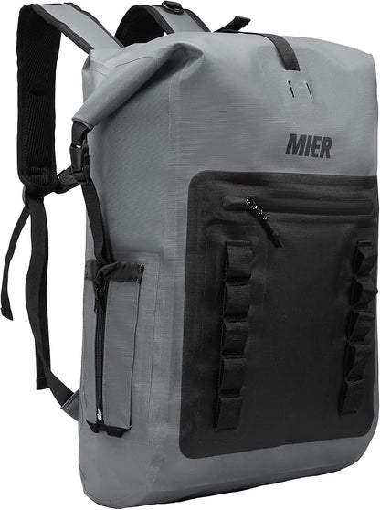 MIER Dry Bag Waterproof Backpack 30L Dry Sack Heavy Duty Roll-Top Closure by MIER