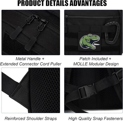 Kids Tactical Backpack Army Molle Bookbag Military Boys Backpack - Image 5