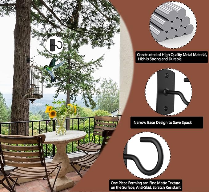 30Pack Ceiling Hooks Bulk 2.5in - Image 3