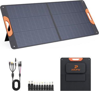ZOUPW 110 Watt Portable Solar Panel by ZOUPW