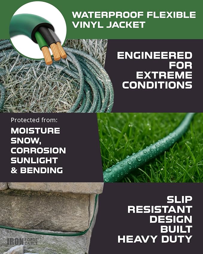 IRON FORGE CABLE 40 Foot Outdoor Extension Cord - Image 3