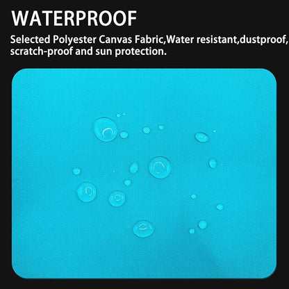 Gheeidau Canvas Repair Patch 9×11 Inch 3Pcs Waterproof Self-Adhesive Fabric - Image 2